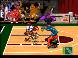 Space Jam background