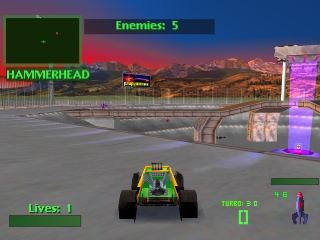 Twisted Metal 2 background