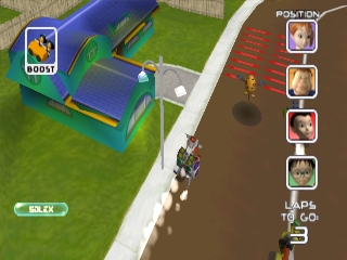Cubix Robots for Everyone Race'n Robots background